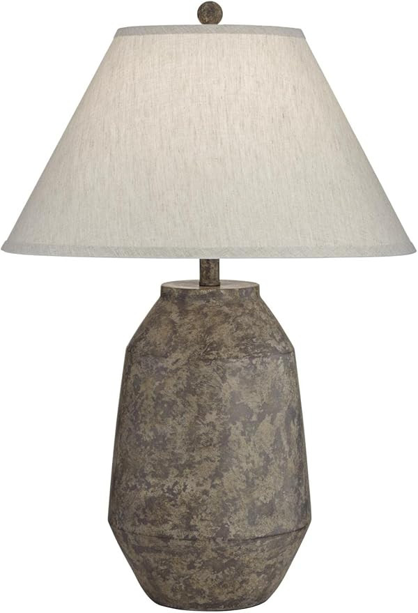 Amazon.com: Pacific Coast Lighting Lagos 28" Resin Table Lamp in Dark Terracota/Gray : Tools & Ho... | Amazon (US)
