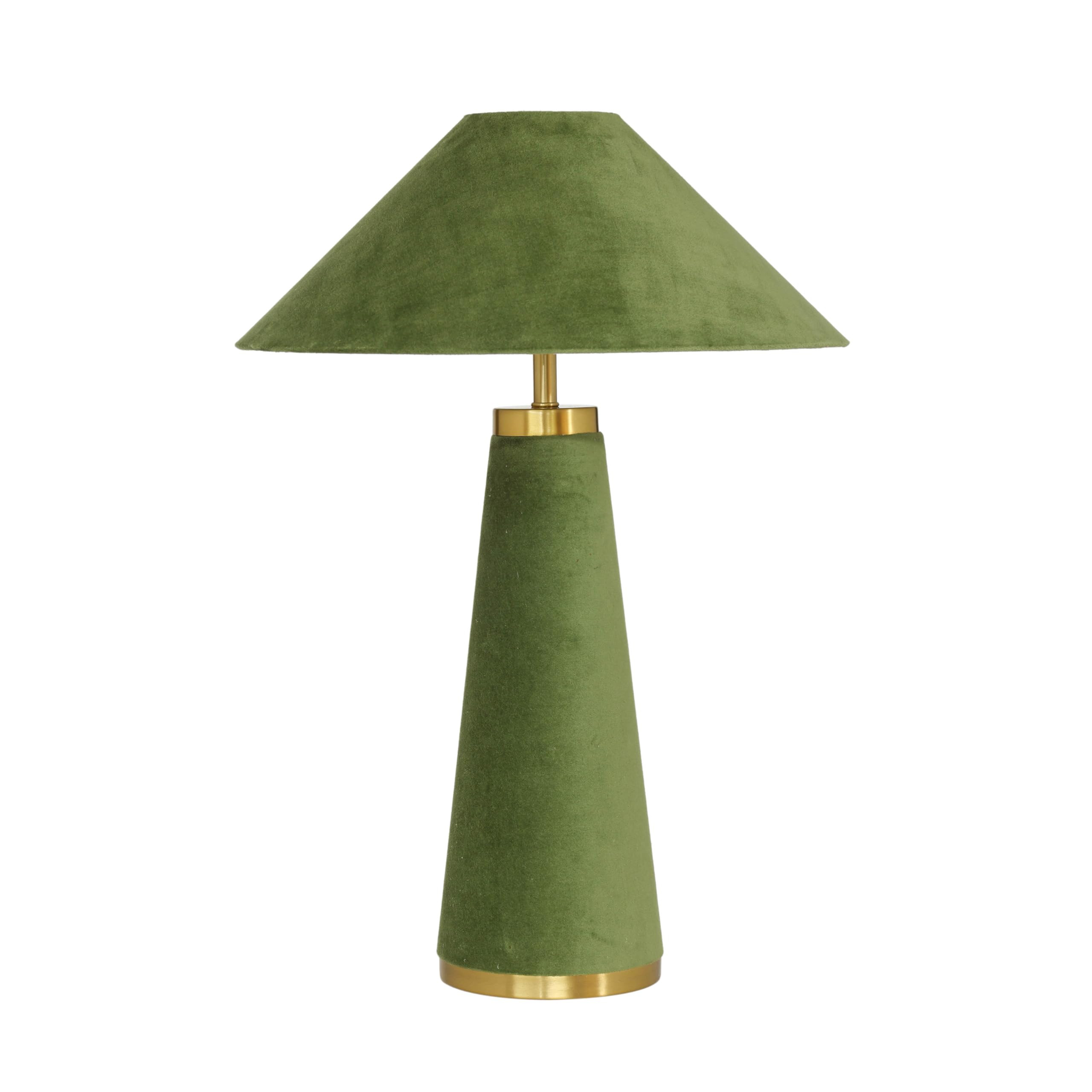 Tov Furniture Graham Moss Green Velvet Table Lamp | Amazon (US)