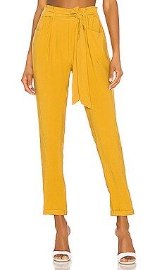 Lovers + Friends Janelle Pants in Mustard from Revolve.com | Revolve Clothing (Global)