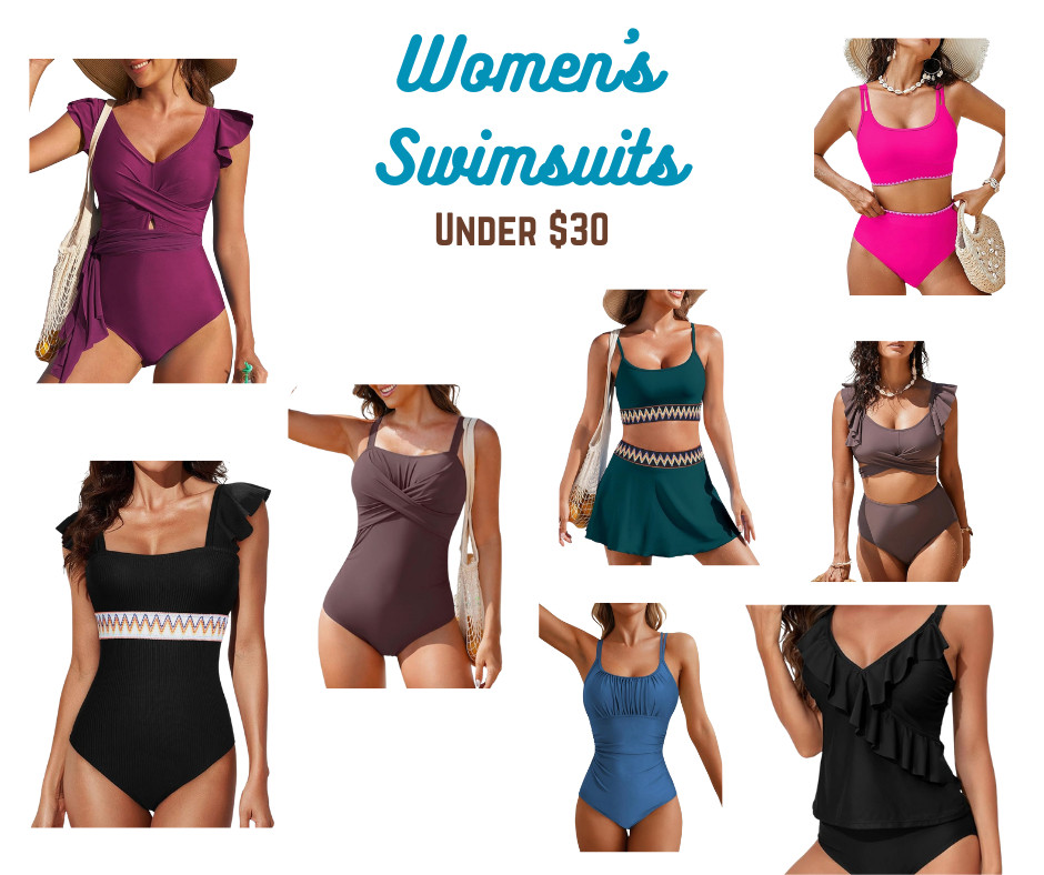 Get ready for spring break with a new, cute bathing suit to pack for your trip! 

All of these Women's swimsuits are under $30! 

 #LTKSaleAlert #LTKFindsUnder50 #LTKSwim