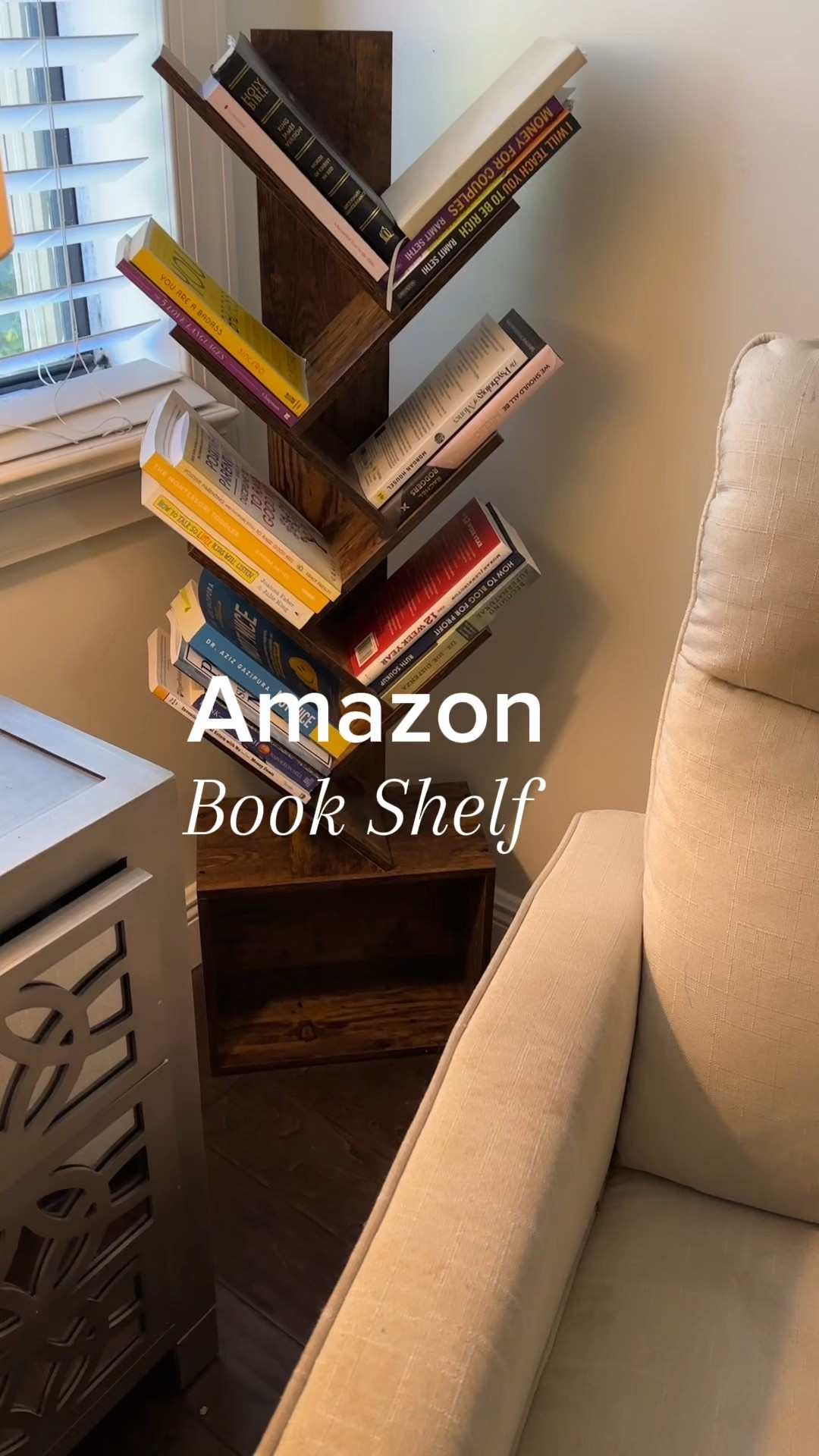 Put your books in a cute little reading corner 📚

#LTKHome #LTKFindsUnder100 #LTKWatchNow