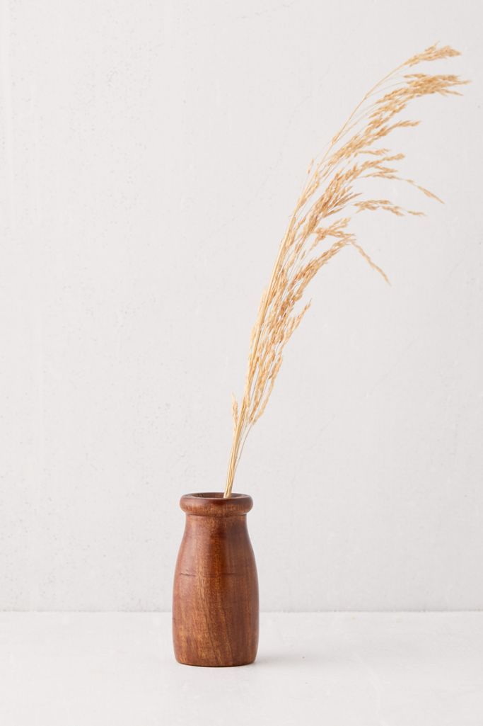 Lexi Short Mini Wood Vase | Urban Outfitters (US and RoW)