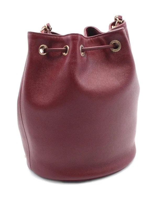 CHANEL Pre-Owned 2019 Deauville Shoulder Bag | Red | FARFETCH | Farfetch Global