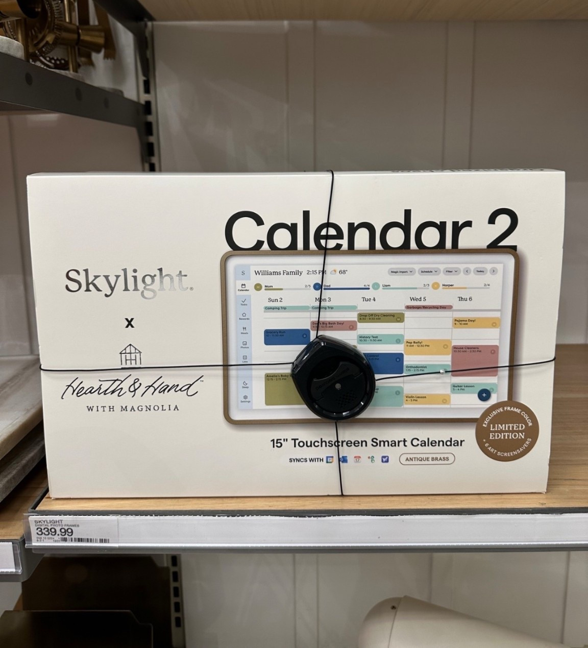 If staying organized feels impossible, this changed everything for our home 🤍
The Skylight 15” Digital Calendar keeps our schedules, reminders, meals, and to-dos all in one place — and the touchscreen makes it super easy for the whole family to use.

Perfect for busy moms, families, work-from-home life, or anyone trying to romanticize their routine ✨
Mount it on the wall or place it on a stand and watch the chaos calm down.

🖤 Syncs with Google, iCloud & Outlook
🖤 Color-coded calendars for the whole family
🖤 Touchscreen + easy setup
🖤 Makes routines actually stick

Organization, but make it aesthetic 🏡
-
✨ Would this help your daily routine?
📌 Save this for later
👩‍👧‍👦 Busy moms — this one’s for you
🖤 Comment “CALENDAR” if you want the link
-
Skylight digital calendar
Skylight 15 inch calendar
digital family calendar
smart wall calendar
touchscreen digital calendar
home organization must haves
family command center
busy mom organization
smart home organization
modern home gadgets
productivity home essentials
organization tools for families
-

#LTKValentine
#LTKdayinmylife
#LTKgrwm
#LTKootd
#LTKfitnessgoals
#LTKmomlife
#LTKmorningroutine
#LTKselfcare
#LTKstorytime
#LTKfoodie
#LTKvlog
#LTKSeasonal
#LTKActive
#LTKU
#LTKOver40
#LTKHome
#LTKSaleAlert
#LTKMidsize
#LTKPetite
#LTKPlusSize
#LTKTall
#LTKBeauty
#LTKWorkwear
#LTKTravel
#LTKBaby
#LTKBump
#LTKKids
#LTKMens
#LTKWedding