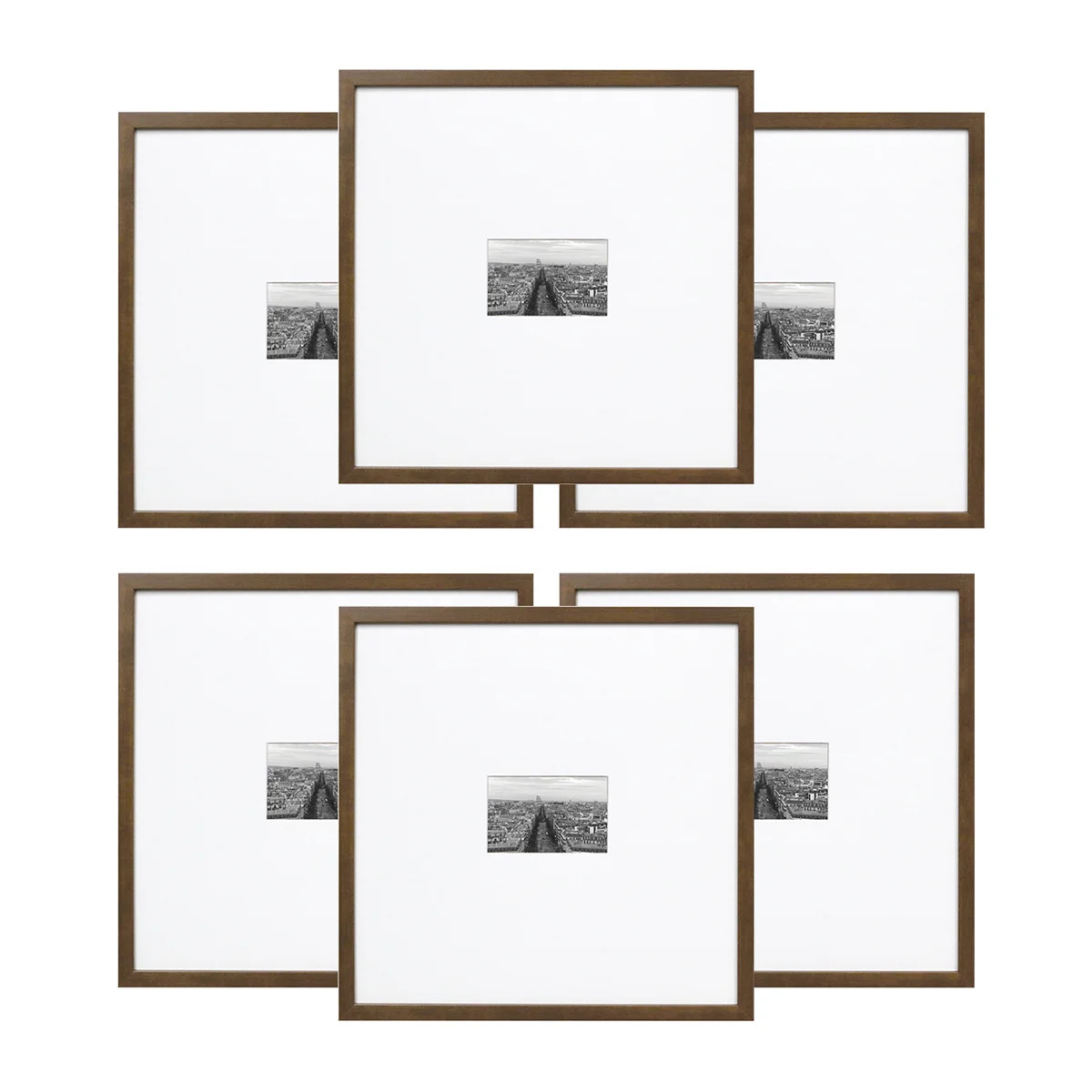 Gallery Wall Wood Frame Set (Set of 6) | Wayfair North America