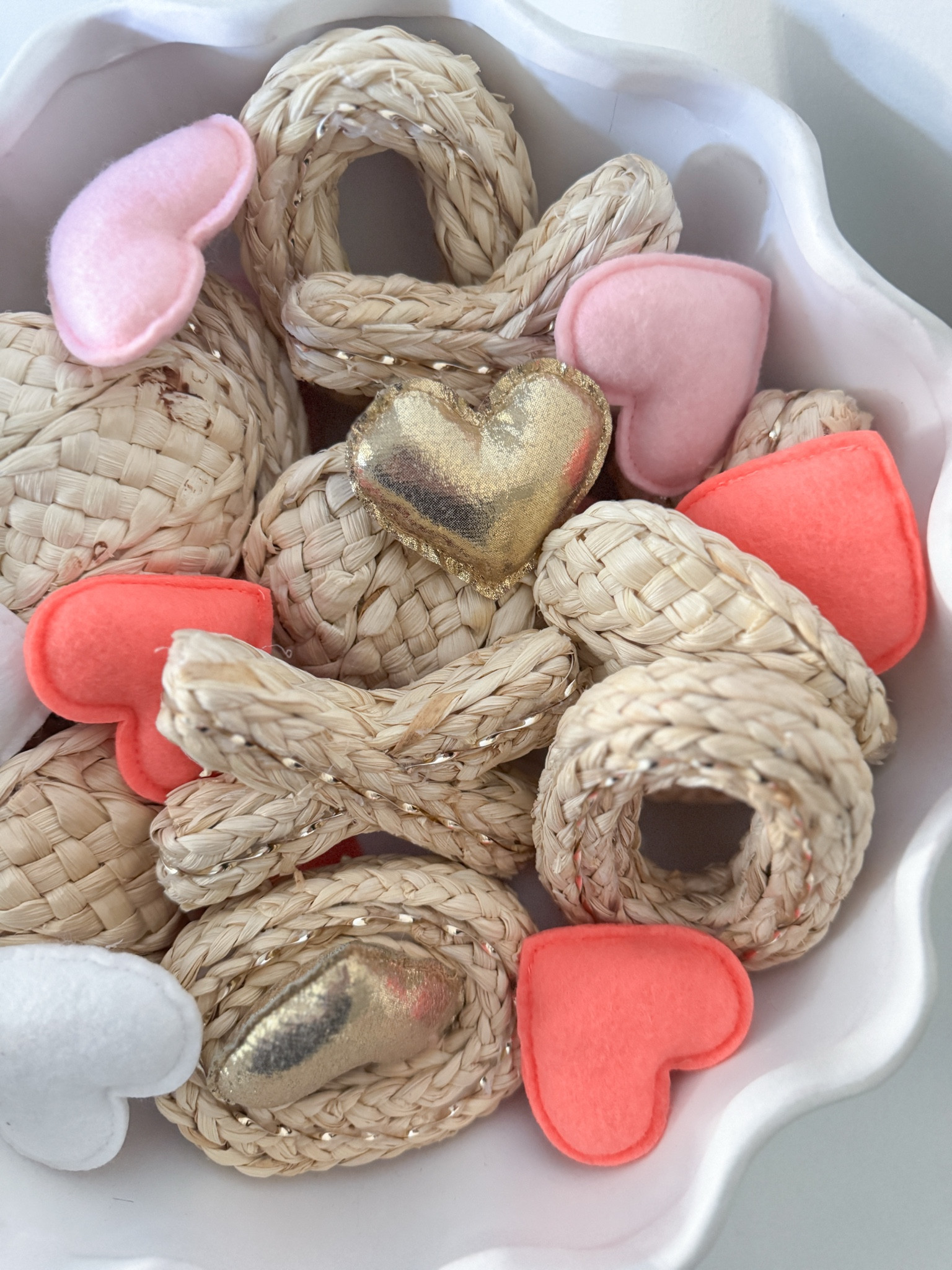 I’m added these fun, colorful hearts to my neutral vase filler from a few years ago & I’m obsessed with the pops of gold + pinks. 

Valentine’s Decor - Target Valentine’s - XO - Neutral Home

#and321

#LTKFamily #LTKSeasonal #LTKHome