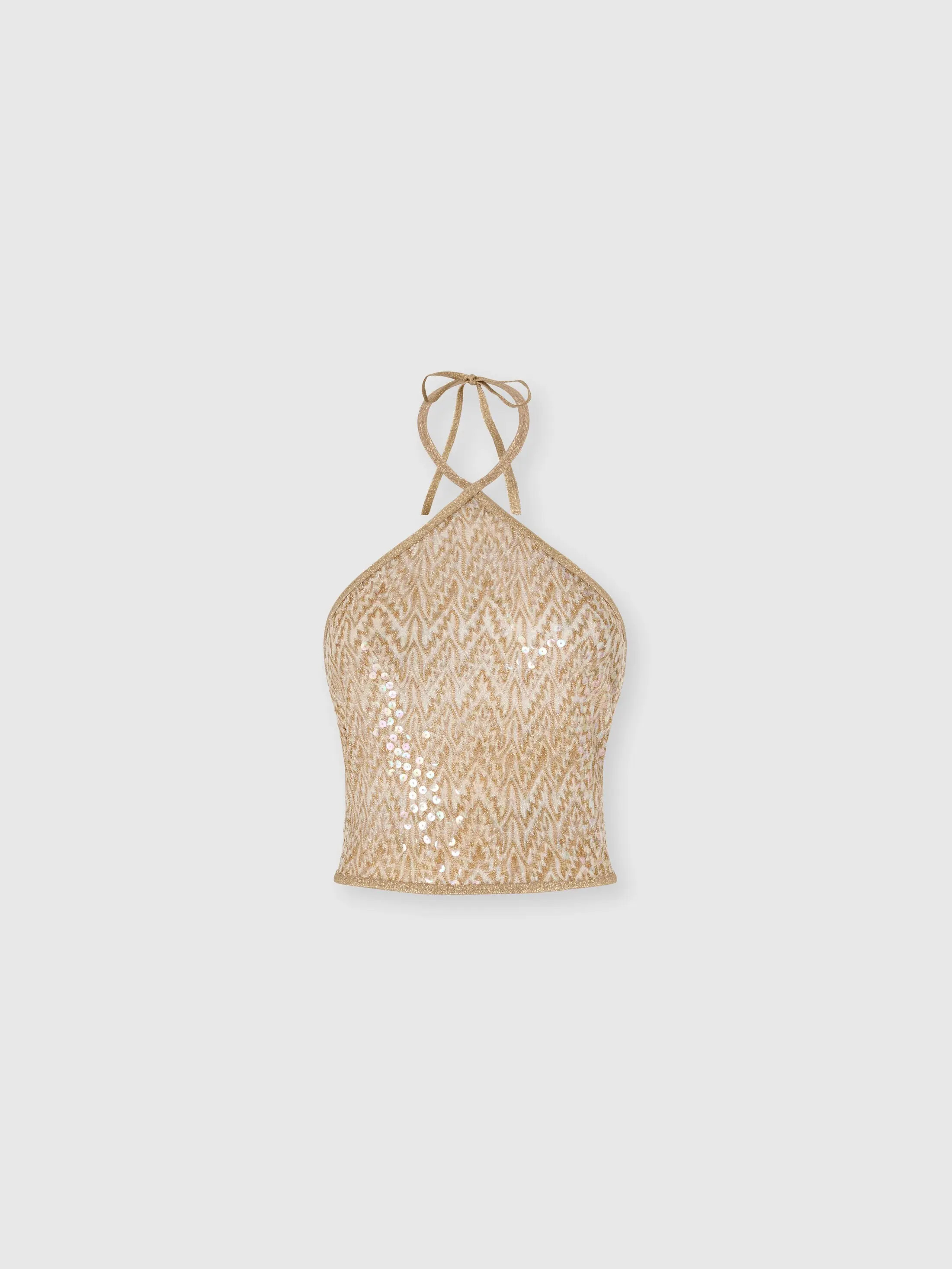 Missoni Top In Lam\u00e9 Viscose With Lace Motif, Sequins, And Halter Neckline (Women) | Nordstro... | Nordstrom