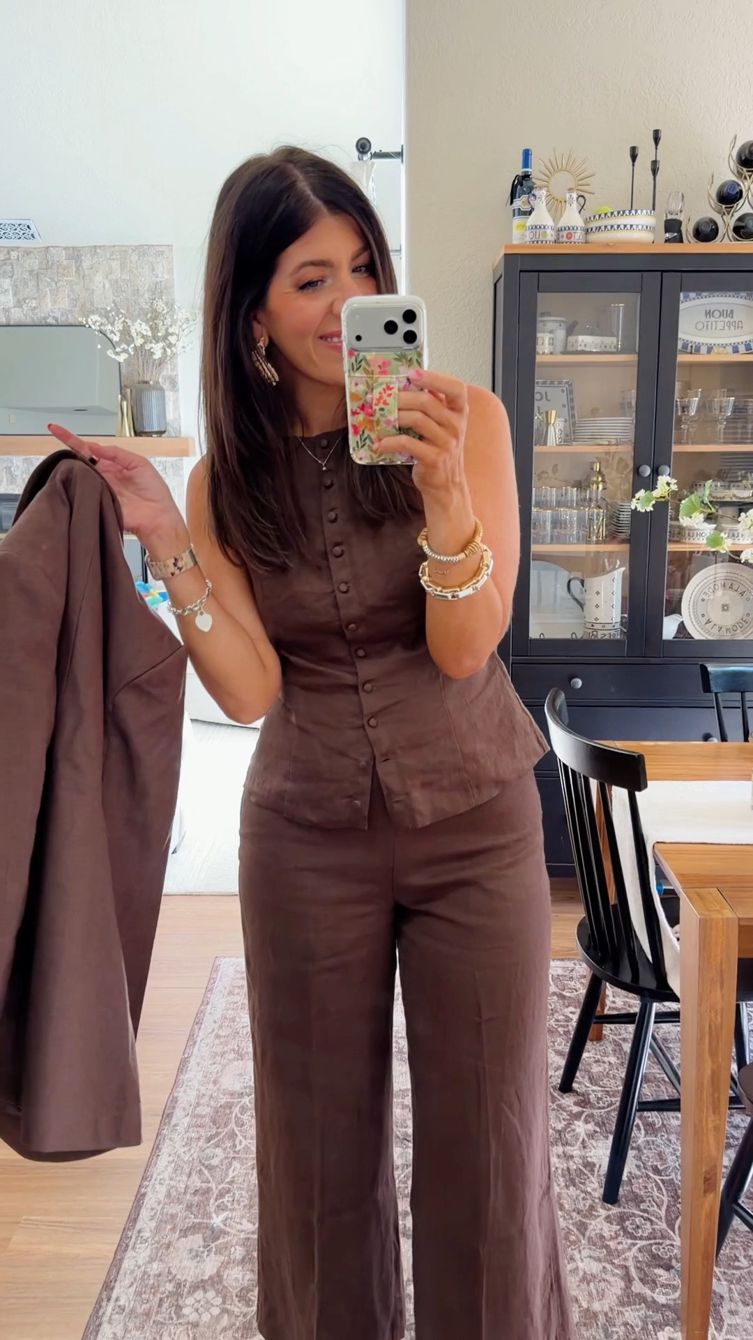 What I wore to work today
In a medium vest, medium blazer, 29 curvy linen trouser (these are cropped)

#LTKWorkwear #LTKTall #LTKMidsize