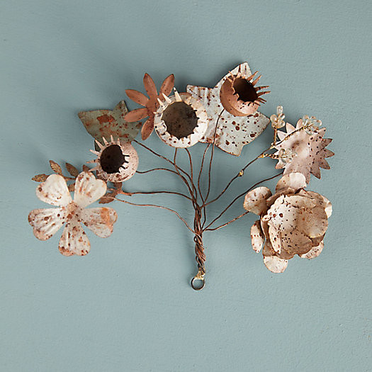 Gilded Iron + Glass Floral Bundle | Terrain