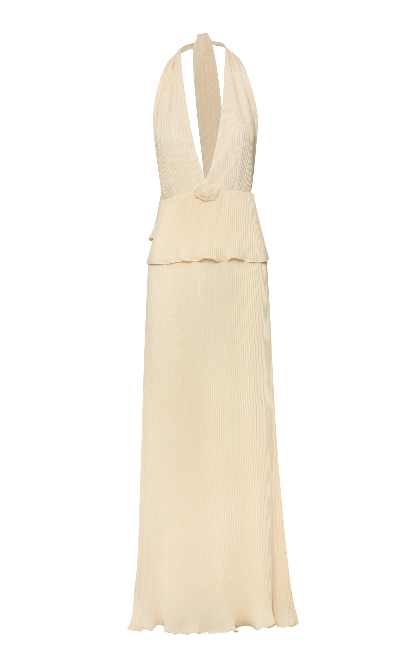 Baobab - Merida Shell-Detailed Maxi Dress - Yellow - L - Moda Operandi | Moda Operandi (Global)