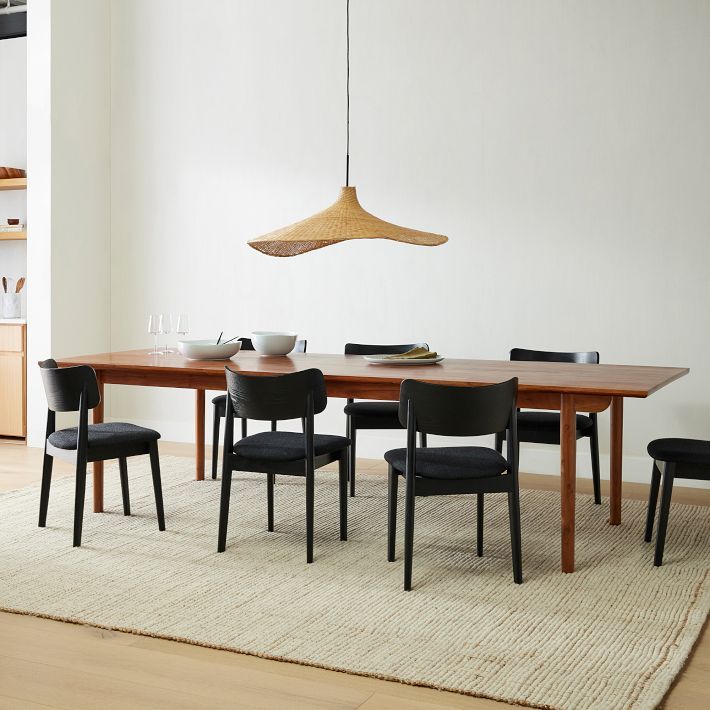 Keira Solid Wood Expandable Dining Table (60"–120") | West Elm (US)