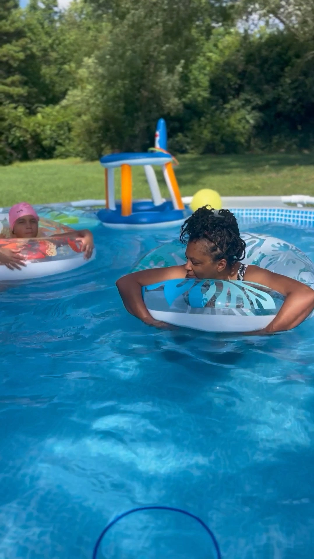 Outdoor fun in our above ground pool! currently on a great Sale! summer activities | backyard games 

#LTKSeasonal #LTKSummerSales #LTKSaleAlert