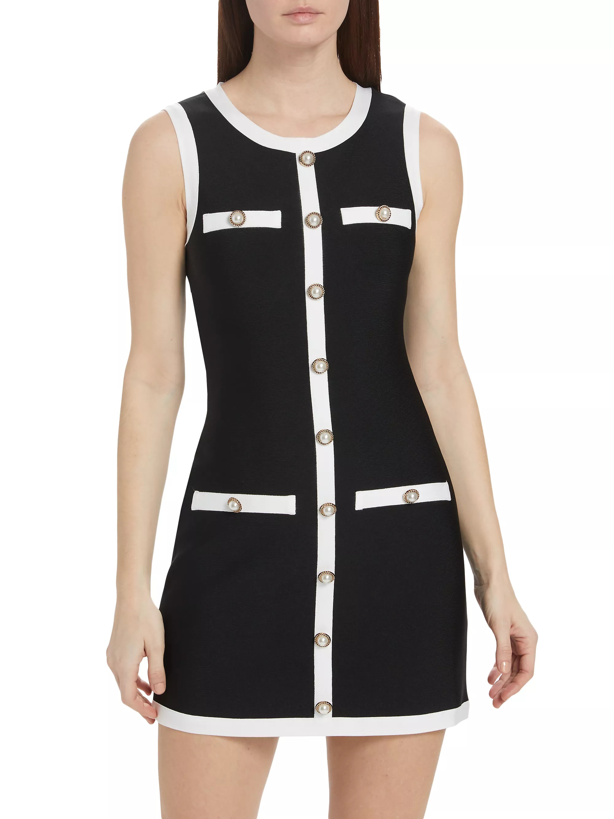 Koma Faux Pearl Minidress | Saks Fifth Avenue