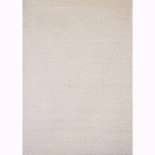 Grafix Ivory Beige 6 ft. x 9 ft. Trellis Transitional Area Rug | The Home Depot