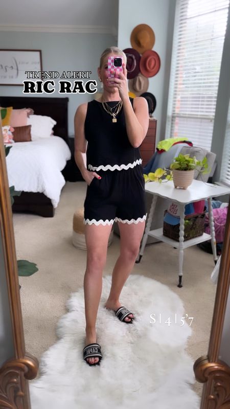 🚨TREND ALERT🚨
Ric Rac is in 🔥 right now and such a fun trend to add to your closet! Whether it’s a dress, set or separates, have fun adding budget friendly fashion forward pieces to your wardrobe this spring and summer!🖤 All pieces fit tts and wearing a small in all. Some are on sale and all come in multiple neutrals/colors.👏🏻👏🏻👏🏻

#LTKsalealert #LTKstyletip #LTKfindsunder50