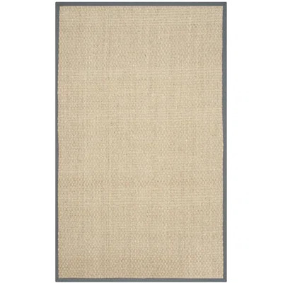 Arley Natural Fiber Seagrass Solid Color Rug | Wayfair North America