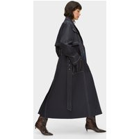 Elsa Wrap Trench Coat, NAVY / UK 20 | ALIGNE UK & EU