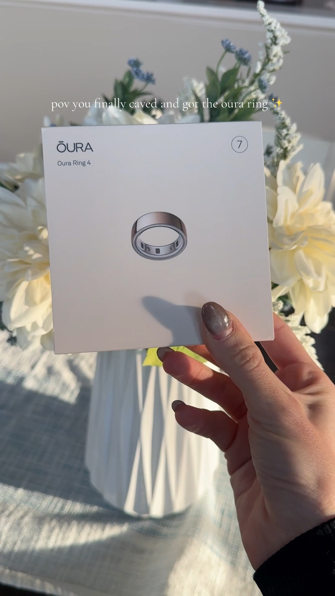 Obsessed with my new oura ring 4 in rose gold ✨

#LTKCyberWeek #LTKGiftGuide #LTKSaleAlert