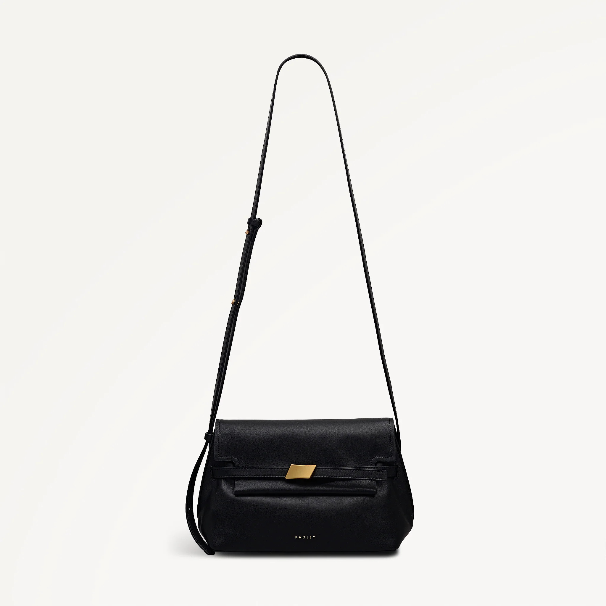 The Christina Small Flapover Cross Body Black - 113040 | Radley London US