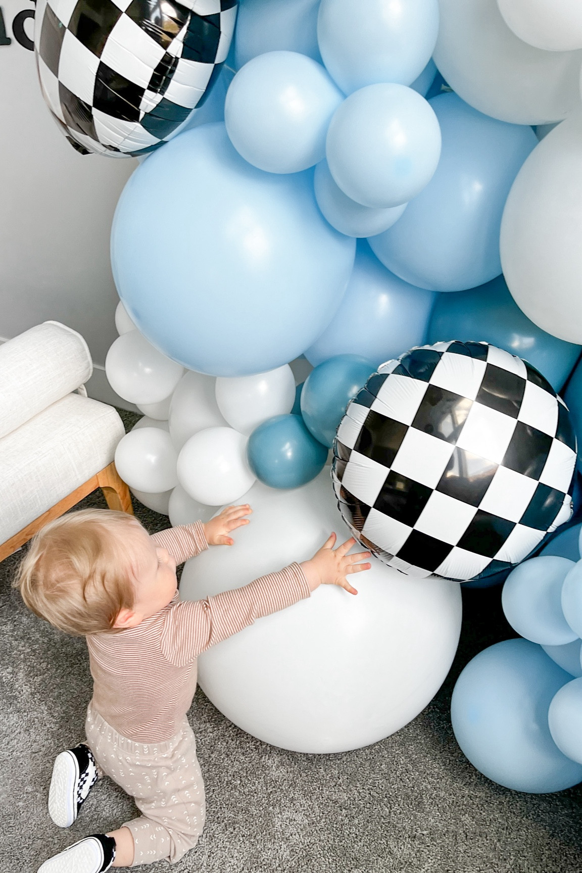 Our one happy dude first birthday celebration for lil bro was a big hit and we fell in love with these gorgeous balloon decorations by @decorbyfayth — our little man loved playing with them, so they were in themselves a great present! 🎁 He also was so excited to open up his new baby balance bike — he’s always active and on the go so we know he’s going to be zooming around on this thing in no time! Follow @honeyboothecavapoo for all the inspo for your one year old’s birthday party! 🥳

#LTKParties #LTKKids #LTKFamily