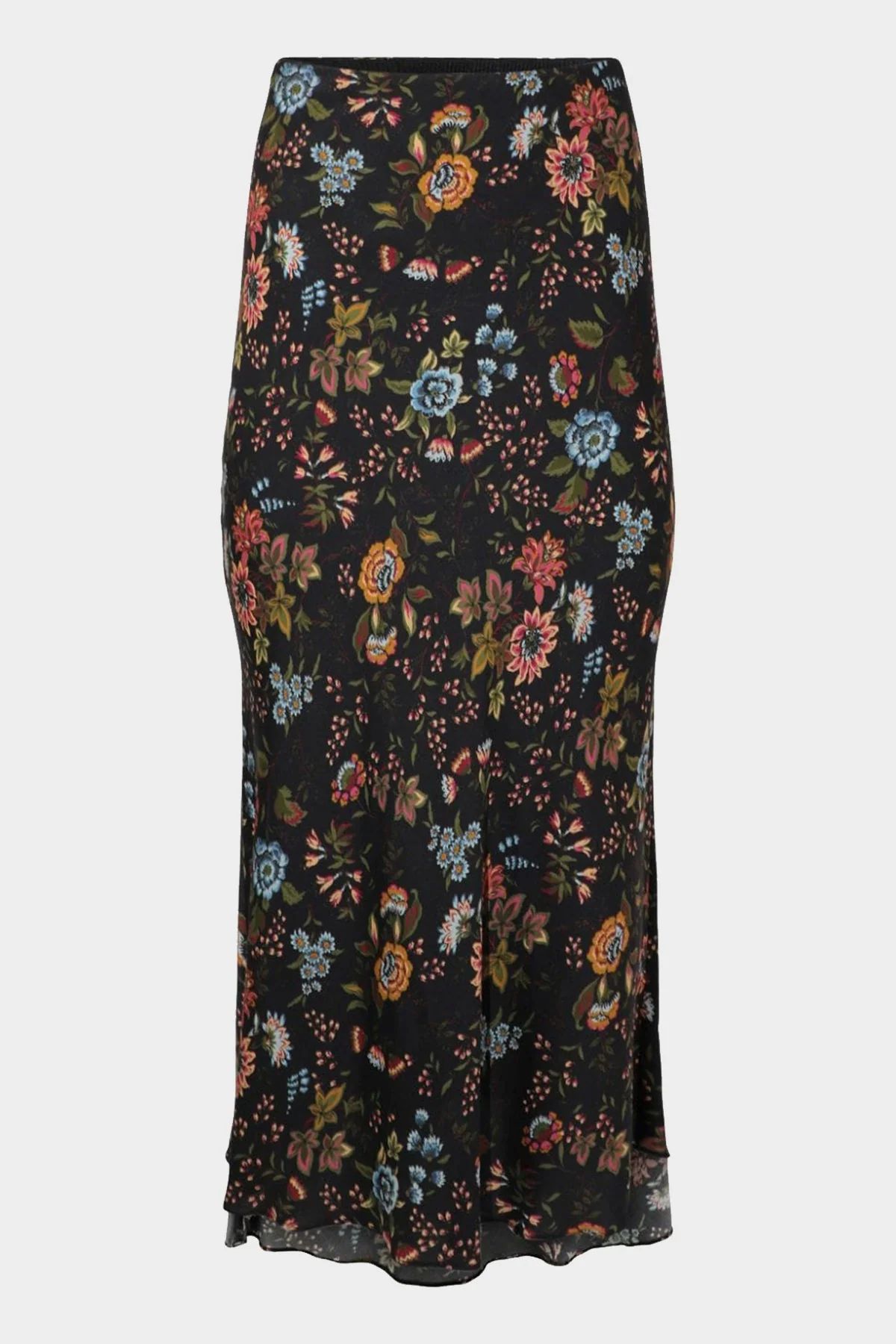 Clover Skirt in Black Multi | Shop Olivia