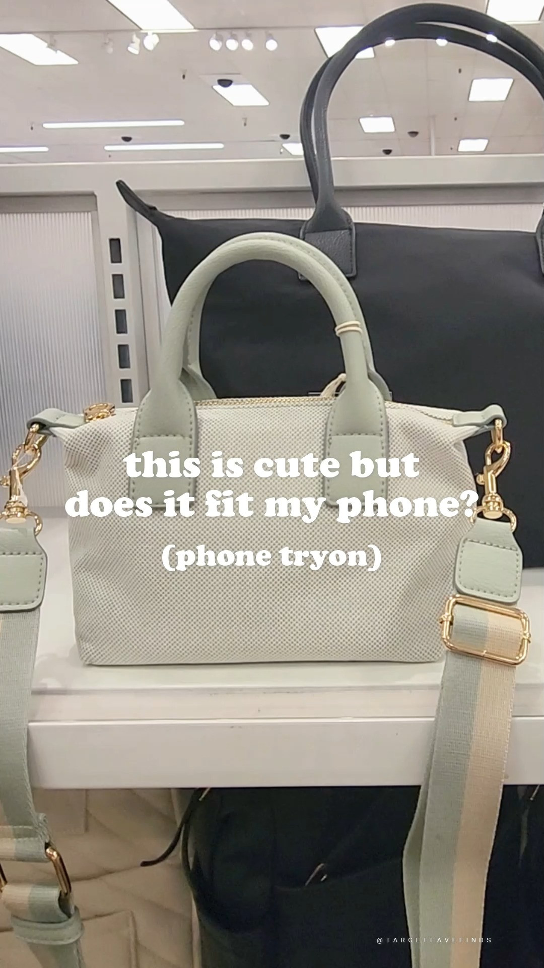 mini long champ crossbody bag available in mint, tan, and black, target finds, target style, targetfavefinds 

 #LTKFindsUnder50 #LTKStyleTip #LTKItBag