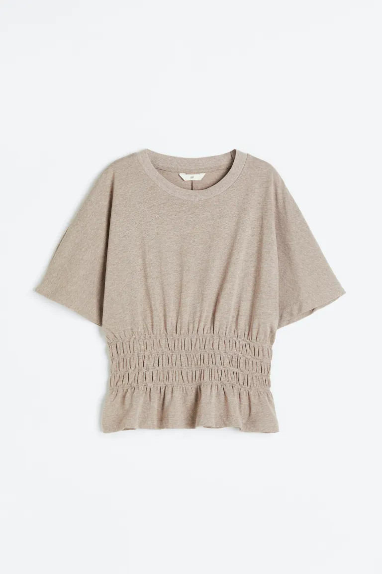 Smocked-waist Top | H&M (US + CA)