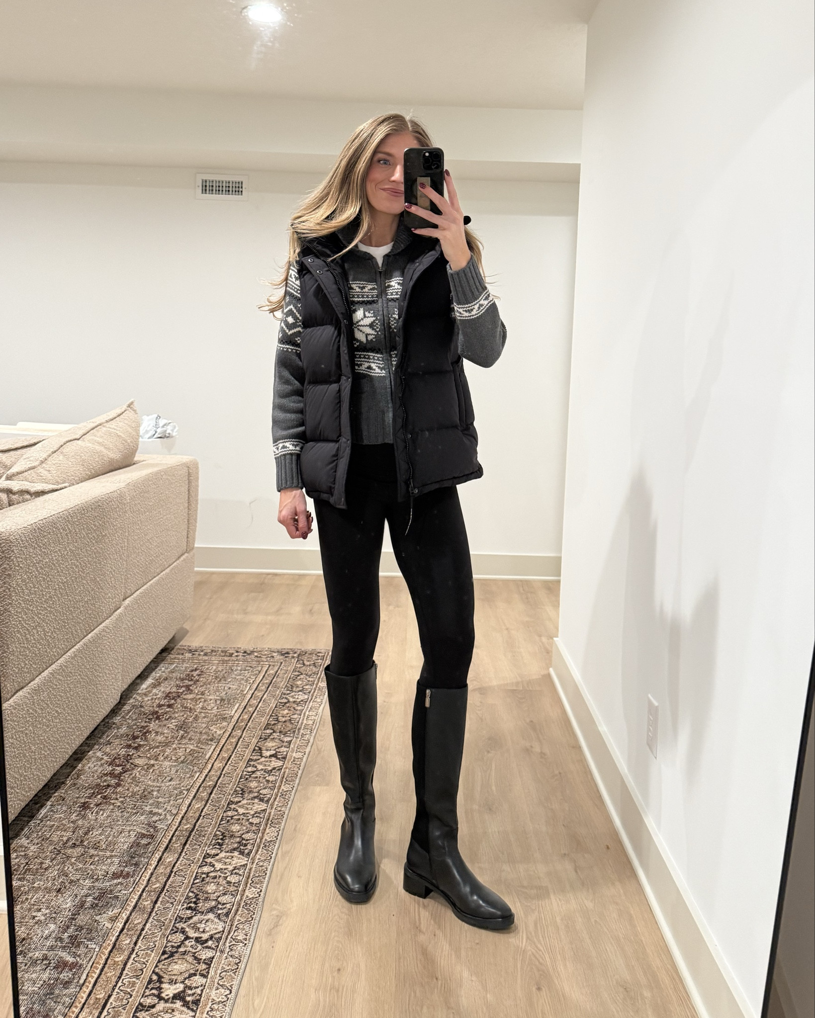 New York City during the holidays outfit ideas. 
Sizing: 
Joggers:Medium Tall  for bump
All tops: medium
Coats: Medium to layer thick sweaters (camel coat now comes in tall sizes!!!)
Drawstring pants: medium tall for bump! Made of a material that is almost impossible to wrinkle. I’ve had mine for over a year and I may have ironed them once!
Leggings: medium for bump
Jeans: run bigger.  Wearing 28 for bump

Holiday travel outfits, lounge set, wool coal, aritzia, Christmas outfit, New York City outfits, tall girl friendly, bump friendly, tall sizes


#LTKTravel #LTKHoliday #LTKTall