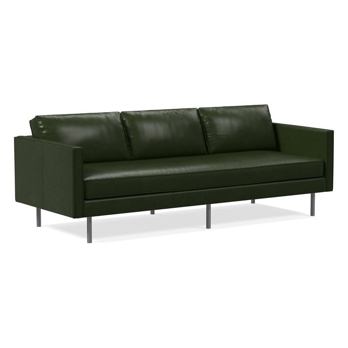 Axel Leather Sofa (60"–89") | West Elm (US)