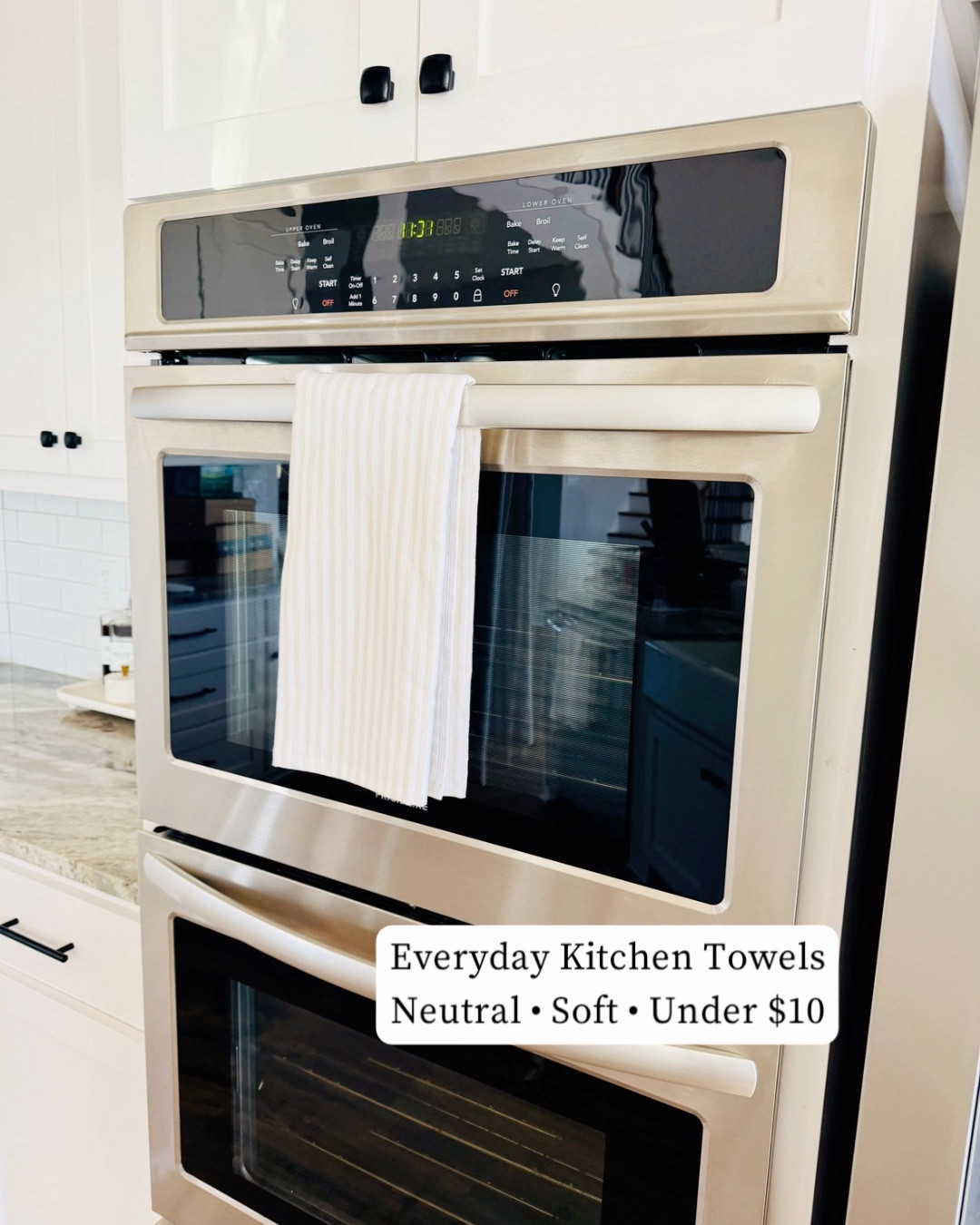 My favorite everyday kitchen towels 🤍

These 𝐁𝐞𝐭𝐭𝐞𝐫 𝐇𝐨𝐦𝐞𝐬 & 𝐆𝐚𝐫𝐝𝐞𝐧𝐬 𝐤𝐢𝐭𝐜𝐡𝐞𝐧 𝐭𝐨𝐰𝐞𝐥𝐬 𝐟𝐫𝐨𝐦 𝐖𝐚𝐥𝐦𝐚𝐫𝐭 are the perfect neutral.

I love the waffle texture, how soft they are, and that they actually hold up with daily use. Simple, practical, and under $10 — which is always a win.

Linked here 👇

Kitchen • Walmart Home • Neutral Decor • Everyday Essentials • Cozy Home

#LTKFindsUnder50 #LTKmomlife #LTKHome