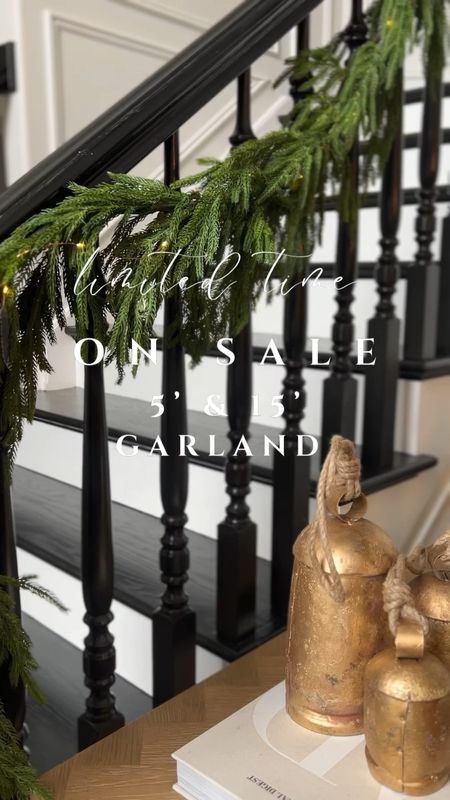 Christmas garland pine. Greenery garland real touch. Realistic looking garland. Norfolk garland faux. 15’ garland 5’.

#LTKHoliday #LTKSeasonal #LTKsalealert