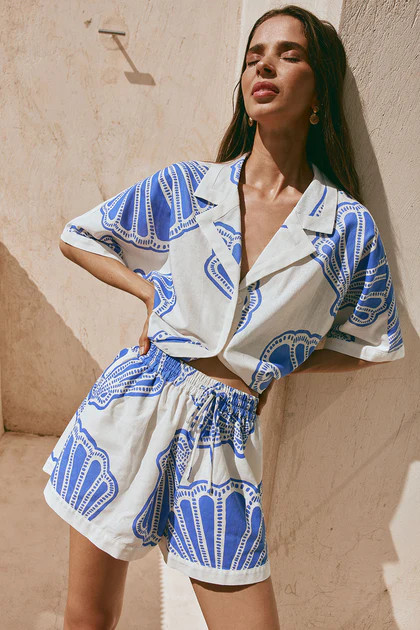 Kara Shorts - Seashell | Sabo Skirt US