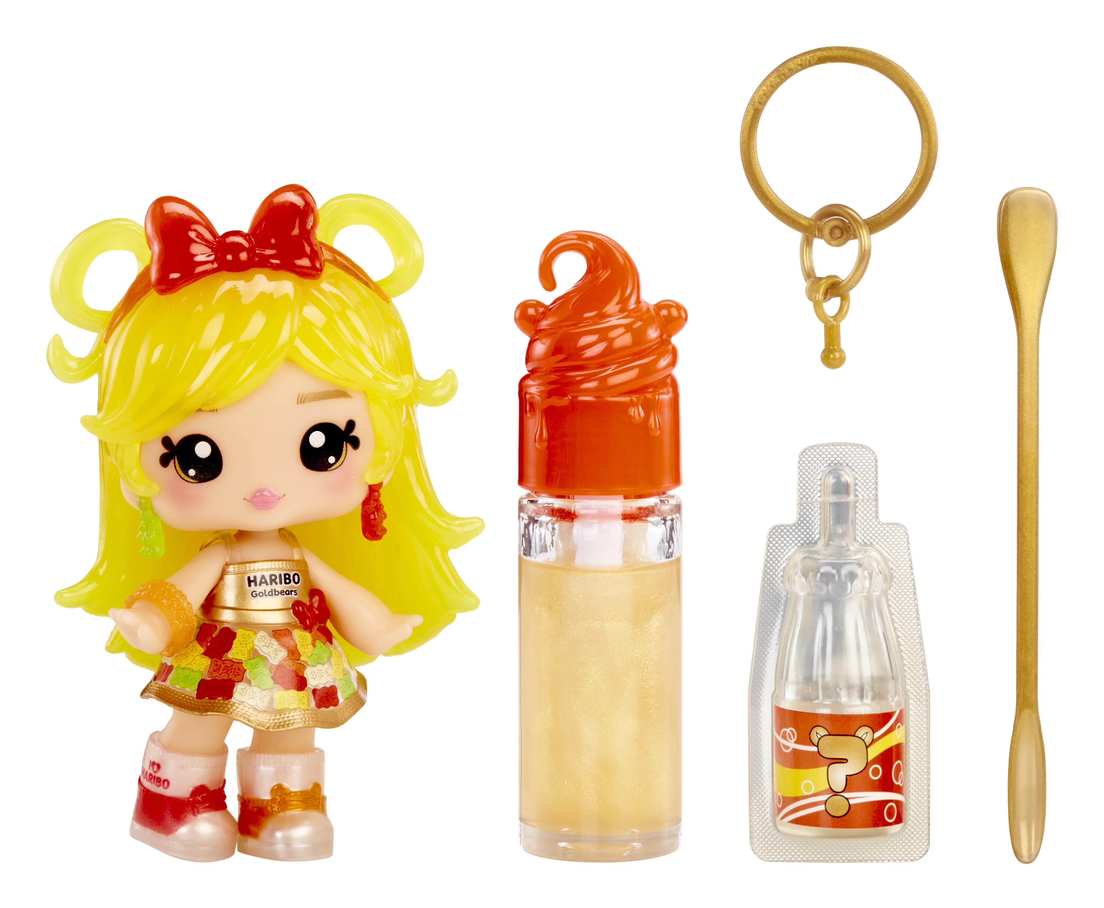 Yummiland x Licensed Sweets Lip Gloss Doll: Haribo Goldbears | Walmart (US)