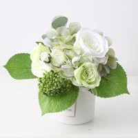 10.24""(Overall Length Rose & Hydrangea Bouquet, Home Decor Flowers in 3 Colors For, Wedding, Party | Etsy (US)