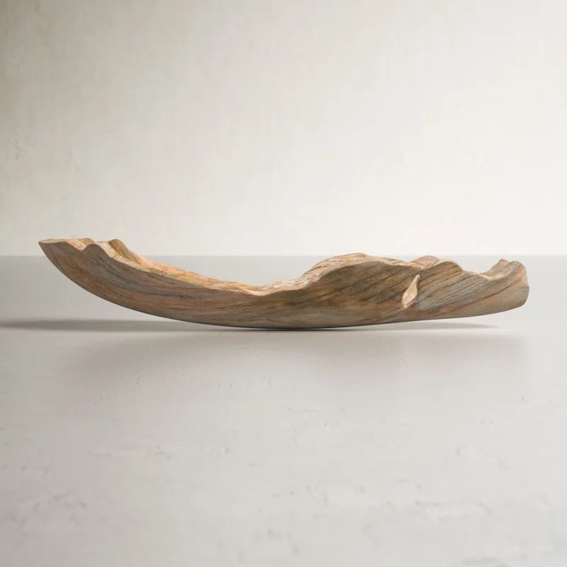 Kensli Solid Wood Decorative Bowl | Wayfair North America