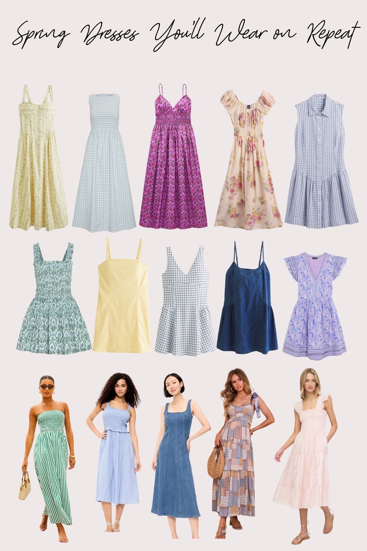 Spring dresses you’ll want to wear everyday. Lightweight flory and flattering  

#LTKPetite #LTKOver40 #LTKSeasonal