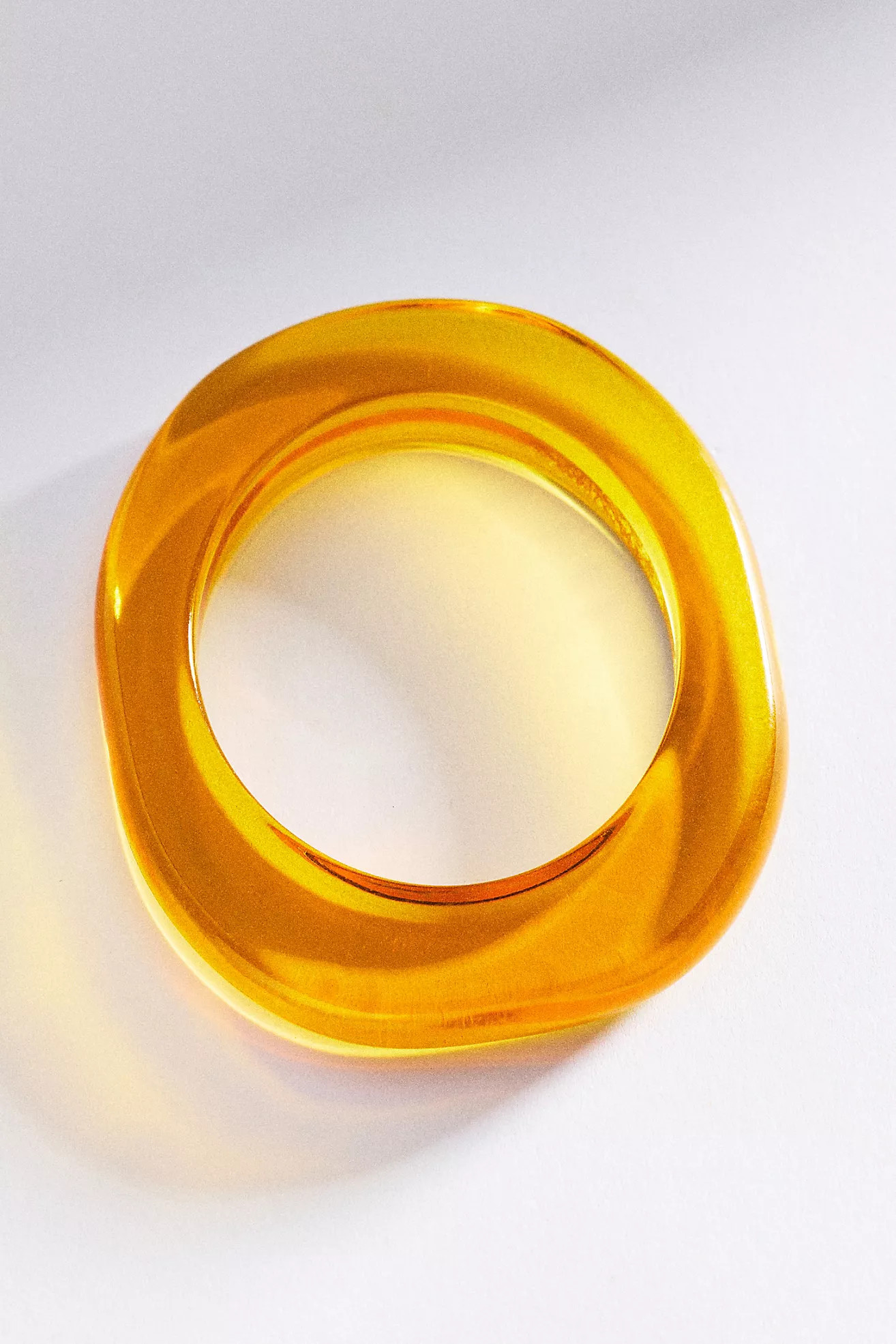 Translucent Resin Bangle Bracelet | Anthropologie (US)