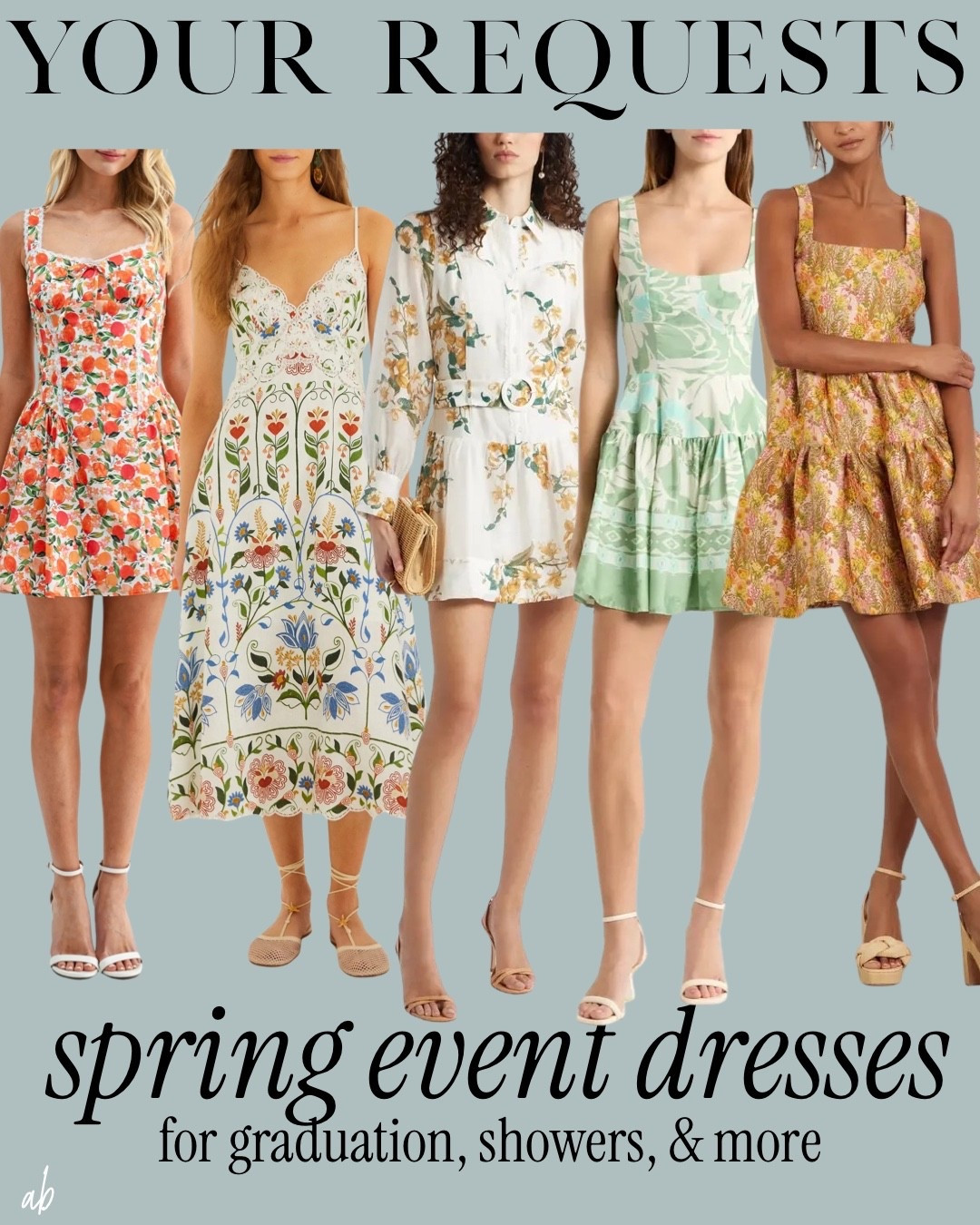 Spring event dresses for graduation, showers, and more. 

#LTKWedding #LTKSeasonal #LTKPetite