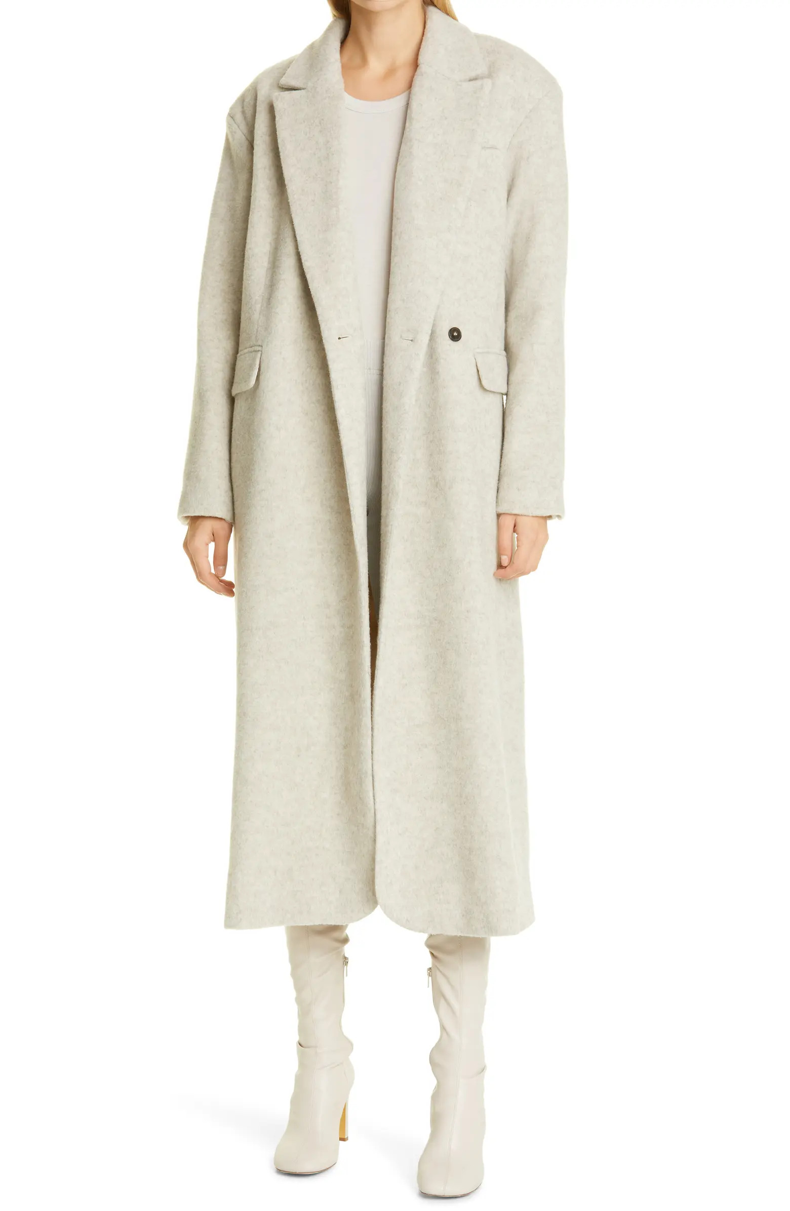 x Vanessa Hong Wanda Recycled Wool Blend Coat | Nordstrom