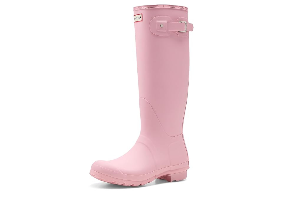 Hunter Original Tall Boots Women's Rain Boots Light Pink : 11 M, Rubber | Zappos