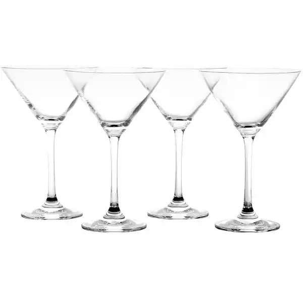 Martha Stewart 4 Piece 10oz Martini Glass Set - 10 oz | Bed Bath & Beyond