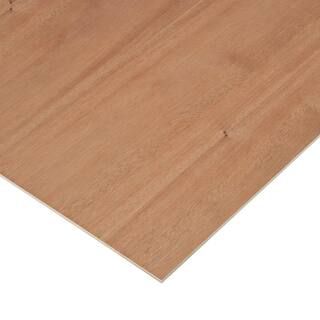 1/4 in. x 2 ft. x 4 ft. PureBond Mahogany Plywood Project Panel (Free Custom Cut Available) | The Home Depot