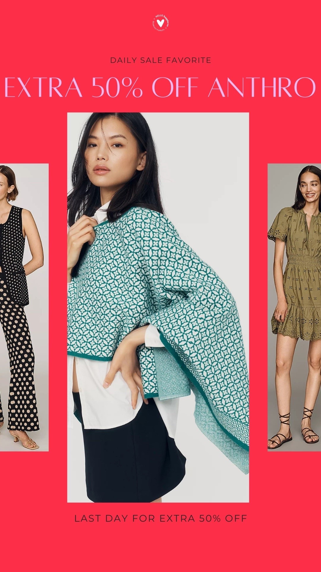 extra 50% off @Anthropologie •

#LTKSaleAlert #LTKSeasonal