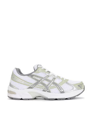 Asics Gel-1130 Sneaker in White & Dried Green Leaf from Revolve.com | Revolve Clothing (Global)