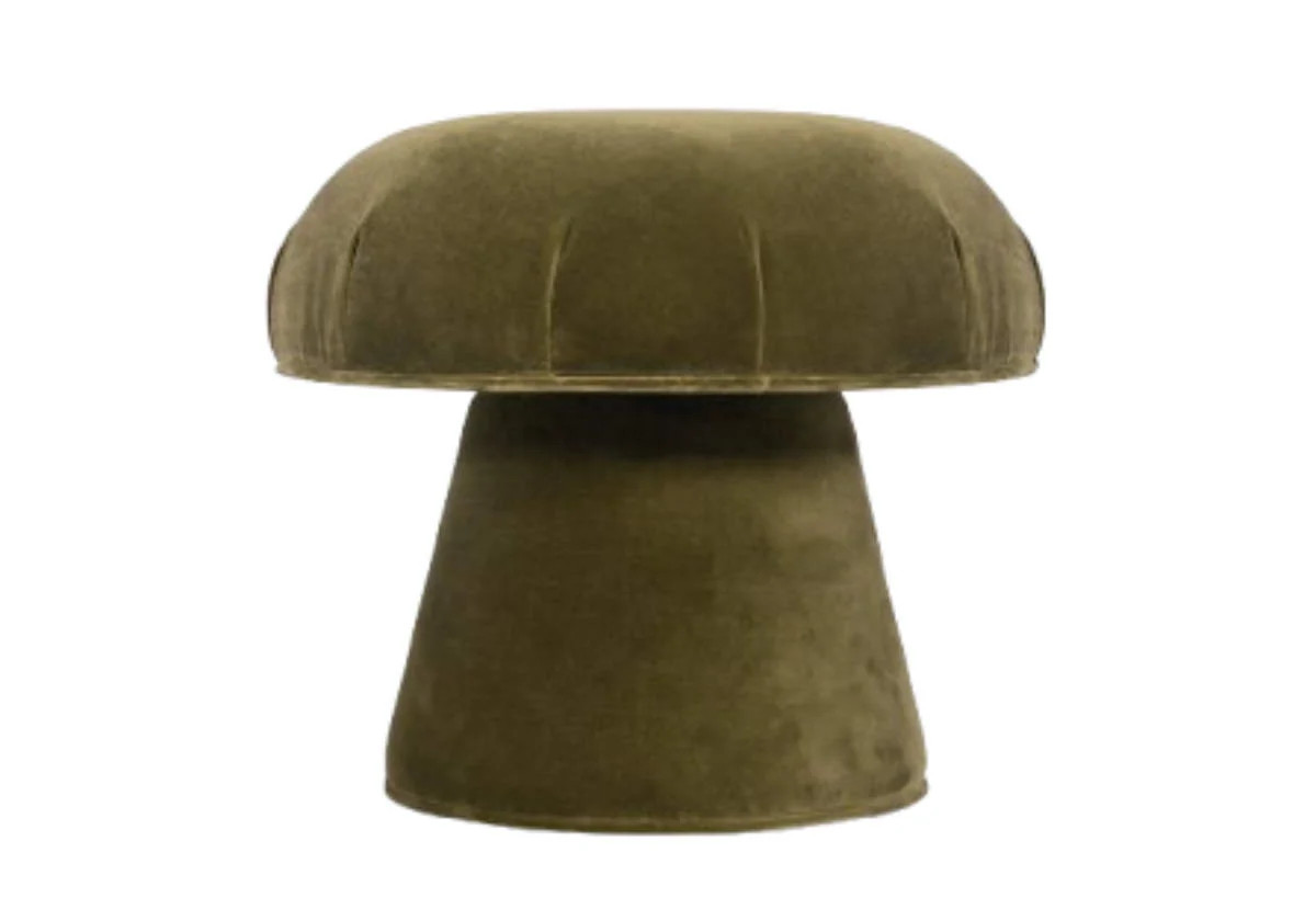 MUSHROOM OTTOMAN | Olive | Alice Lane Home Collection