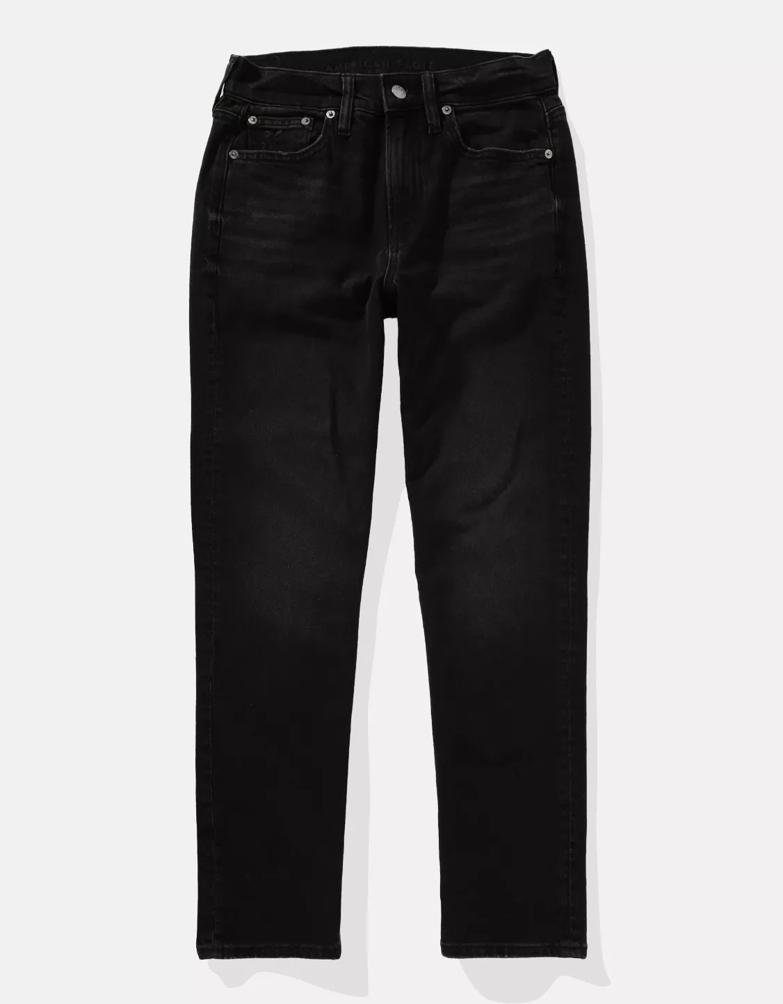 AE Stretch Super High-Waisted Ankle Straight Jean | American Eagle Outfitters (US & CA)