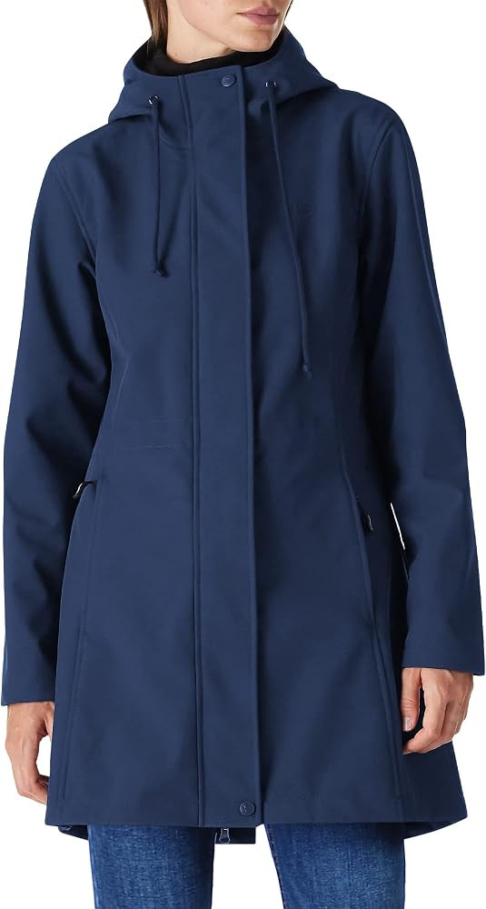 Outdoor Ventures Women's Waterproof Fleece Lined Hooded Softshell Rain Coat | Amazon (US)