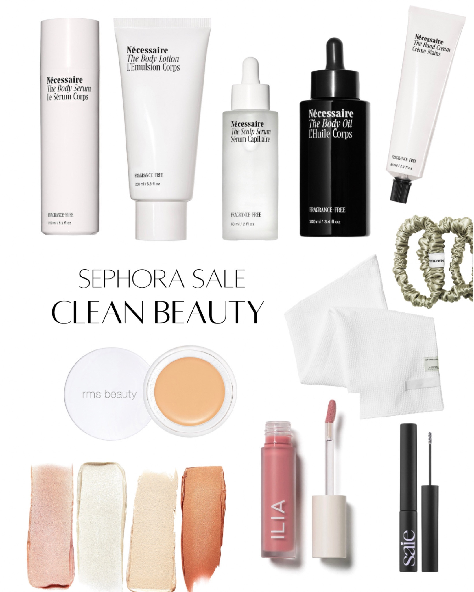 Sephora Sale clean beauty picks 💄 

Sephora Sale | Clean Makeup | Clean Skincare | Nontoxic | Necessaire | Ilia Beauty | RMS | Saie |

#LTKsalealert #LTKbeauty #LTKBeautySale