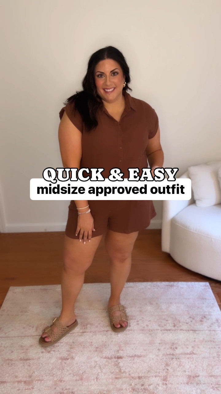 Wearing an XL tall in this romper and it fits great! I’m 5’6 and have long legs so I usually get tall sizes at Old Navy if I don’t want things too short. 

Follow my shop @confidentlycarina on the @shop.LTK app to shop this post and get my exclusive app-only content!

#liketkit #LTKMidsize #LTKStyleTip #LTKSaleAlert
@shop.ltk
