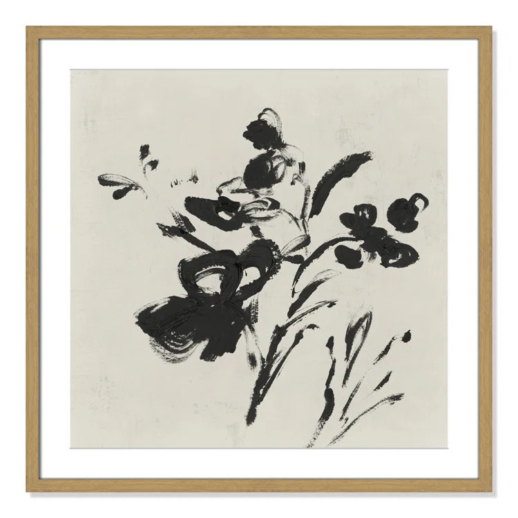 Black Florals II by Isabelle Z | Wayfair North America